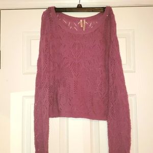 Open Knit Soft Sweater